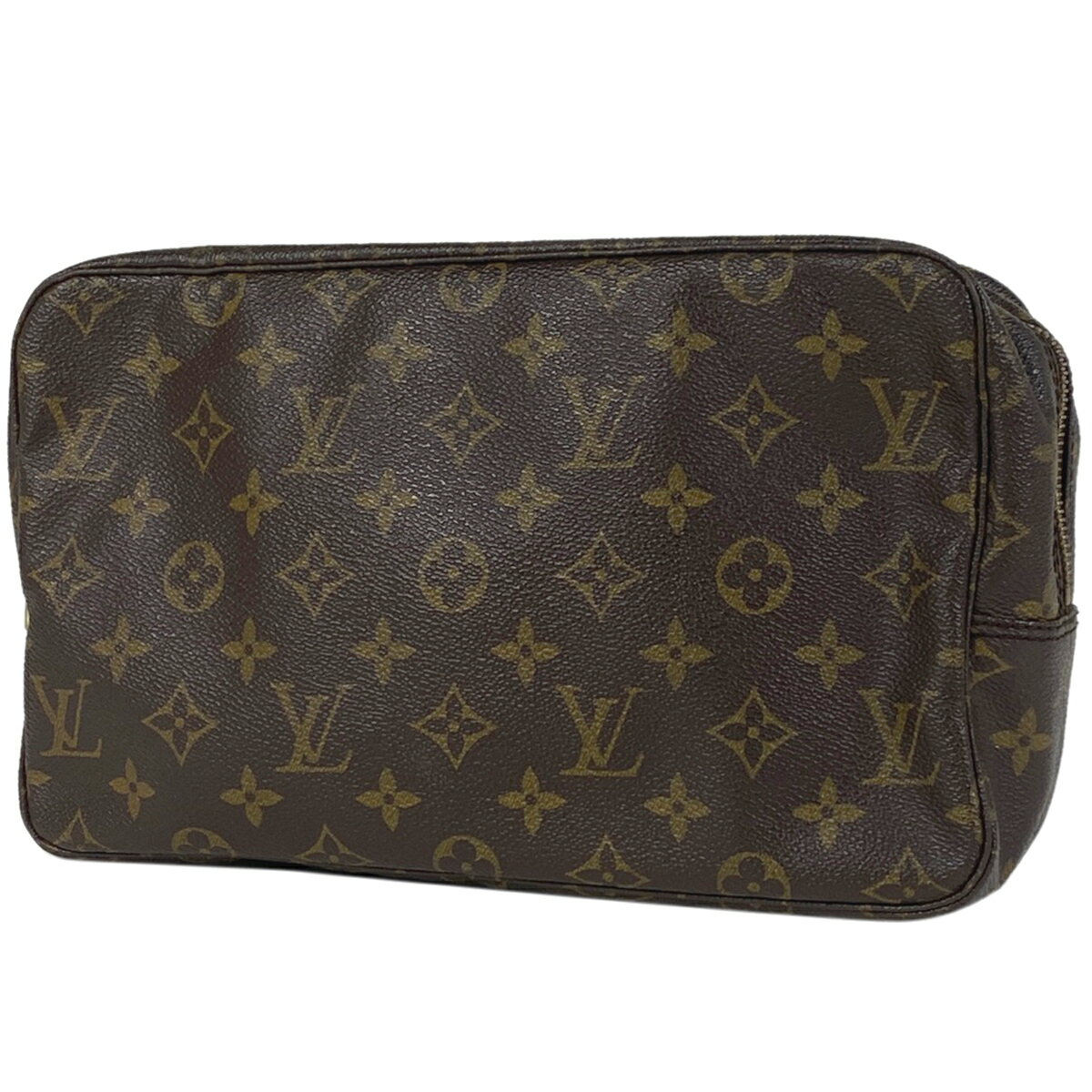 5％OFF ルイ・ヴィトン Louis Vuitton トゥルース トワレット 28 メイク コスメ セカンドバッグ 化粧ポーチ モノグラム ブラウン M47522 レディース 【中古】 msp29 1