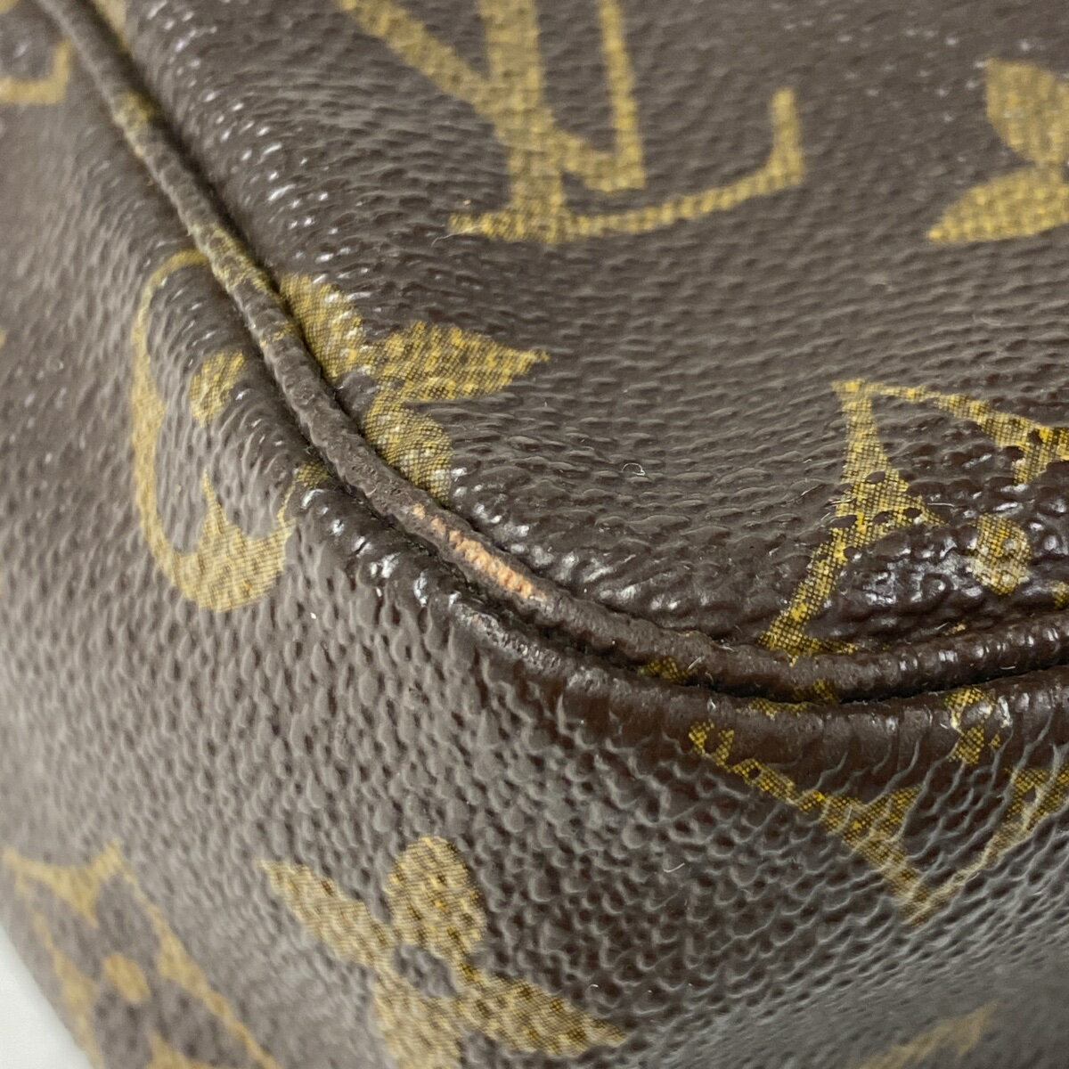 5％OFF ルイ・ヴィトン Louis Vuitton トゥルース トワレット 28 メイク コスメ セカンドバッグ 化粧ポーチ モノグラム ブラウン M47522 レディース 【中古】 msp29 3