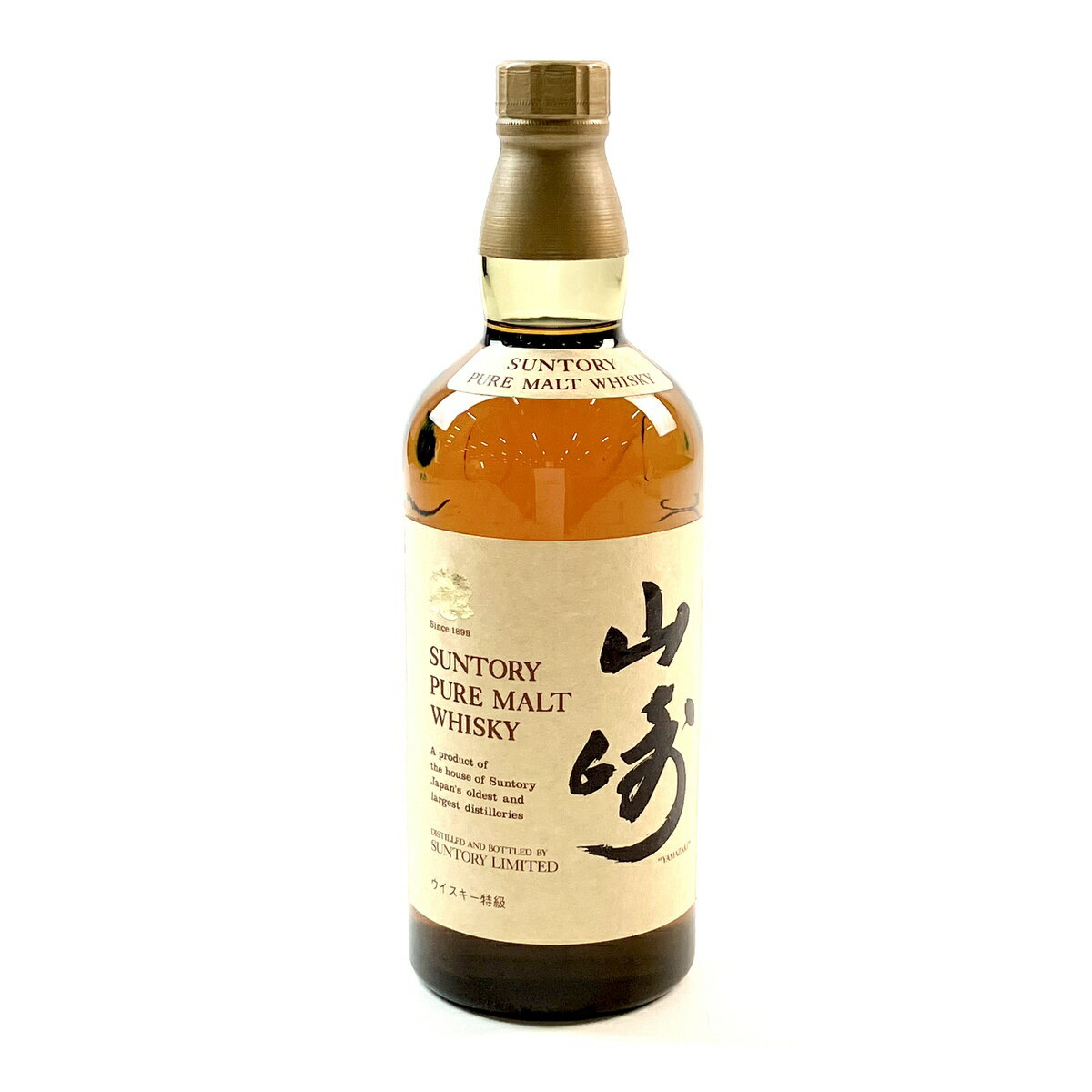 【東京都内限定発送】 サントリー SUNTORY 山崎 ノンエイジ ピュアモルト 特級表記 760ml 国産ウイスキー 【中古】