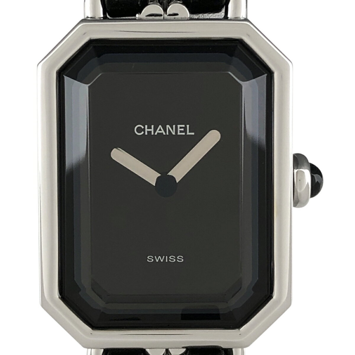 【ラッピング可】 シャネル CHANEL プルミエール Mサイズ H0451 腕時計 SS レザー  ...