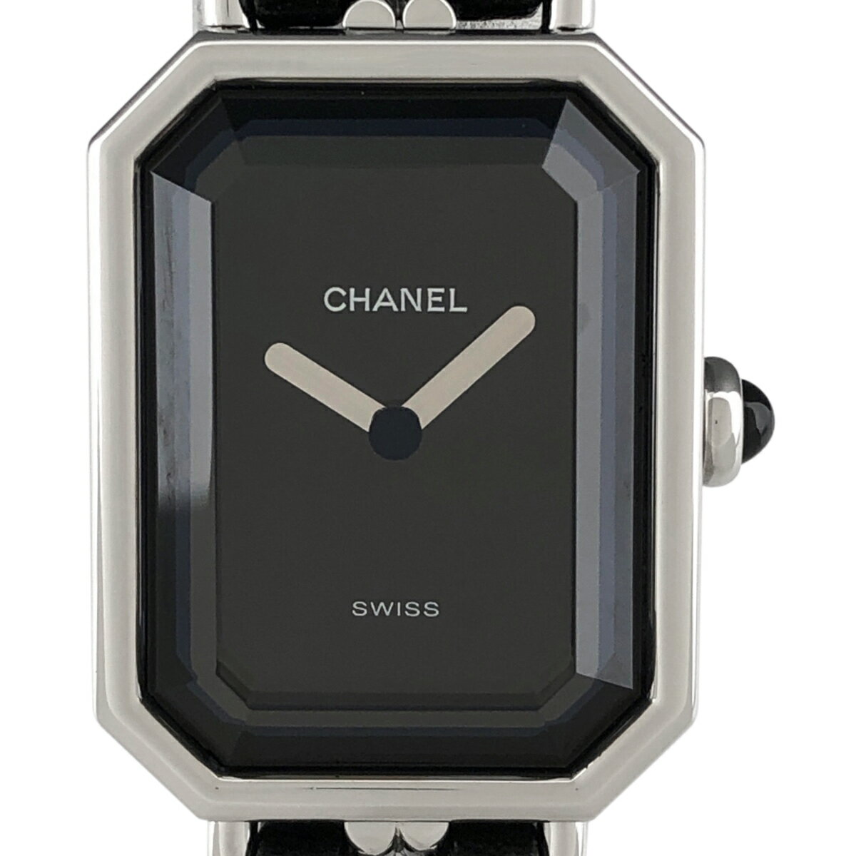 【ラッピング可】 シャネル CHANEL プルミエール Mサイズ H0451 腕時計 SS レザー  ...