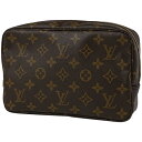 17％OFF ルイ・ヴィトン Louis Vuitton トゥルース トワレット 23 メイク コスメ セカンドバッグ 化粧ポーチ モノグラム ブラウン M47524 レディース 【中古】 msp29