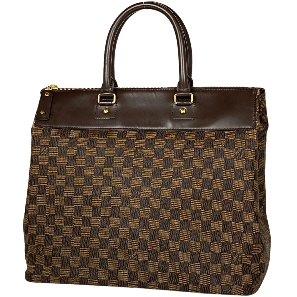 10％OFF ルイ・ヴィトン Louis Vuitton グリニッジ PM ハンドバッグ 旅行 出張 ボストンバッグ ダミエ ブラウン N41165 レディース 【中古】 msp29