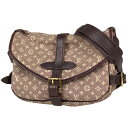 ルイ・ヴィトン Louis Vuitton ソミュール PM 肩掛け ショルダーバッグ モノグラムイディール セピア(ボルドー) M40669 レディース 【中古】