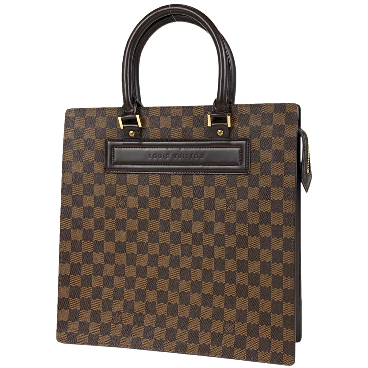 ルイ・ヴィトン Louis Vuitton ヴェニス GM ハンドバッグ 手提げ トートバッグ ダミエ ブラウン N51146 レディース 【中古】