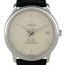 17％OFF 【ラッピング可】 オメガ OMEGA デ ヴィル 4800.30.02 腕時計 SS レザー 自動巻き ユニセックス 【中古】 msp29