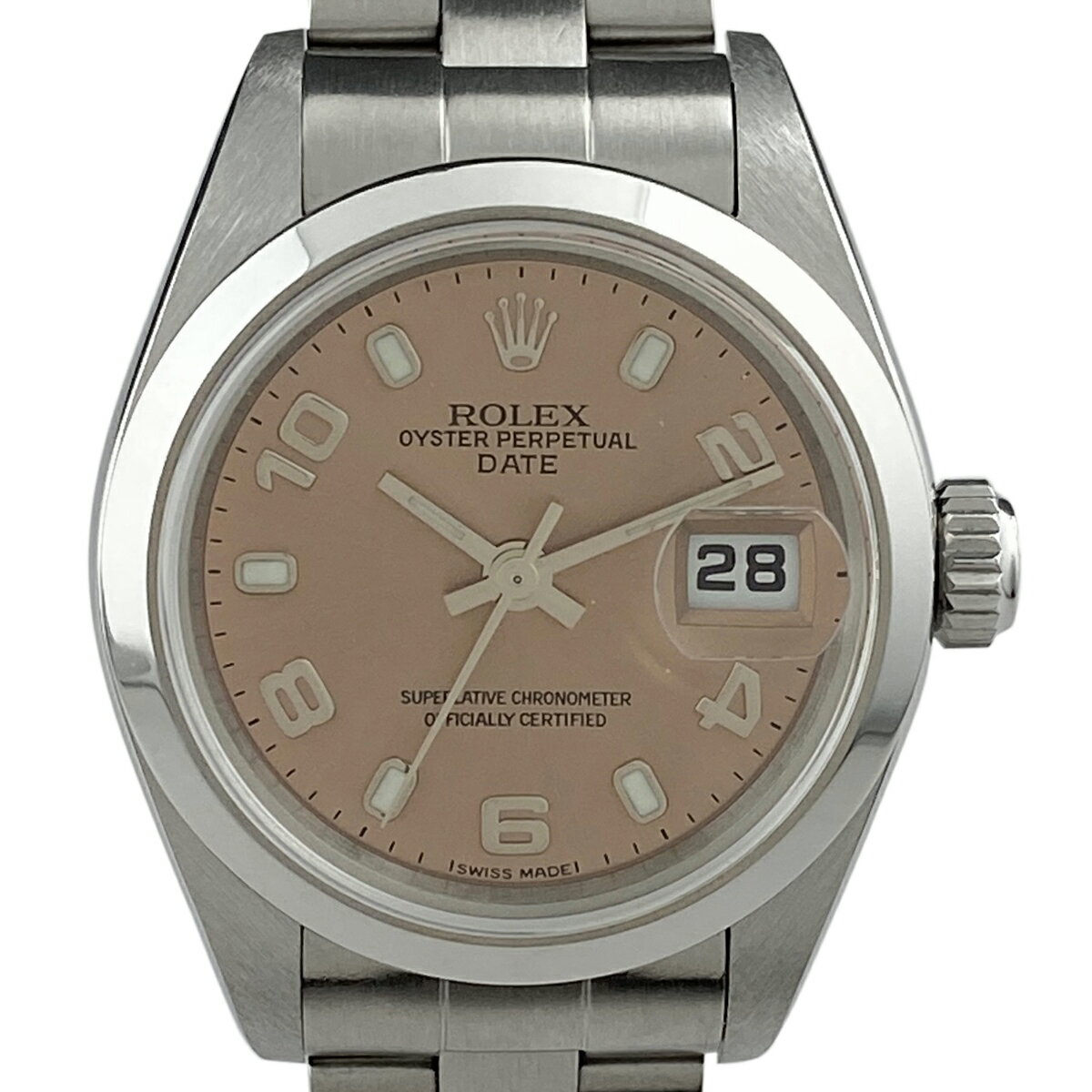 【ラッピング可】 ロレックス ROLEX オイスターパーペチュアル デイト 79160 腕時計 SS ...