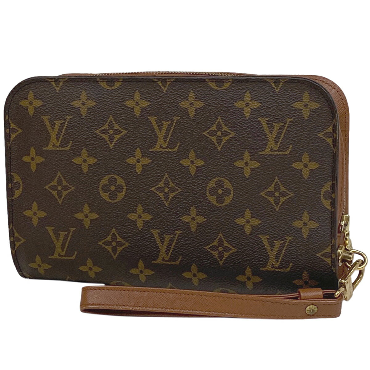 22％OFF 【ジャンク品】ルイ・ヴィトン Louis Vuitton オルセー クラッチバッグ 紳士 ビジネス セカンドバッグ モノグラム ブラウン M51790 メンズ 【中古】 msp29