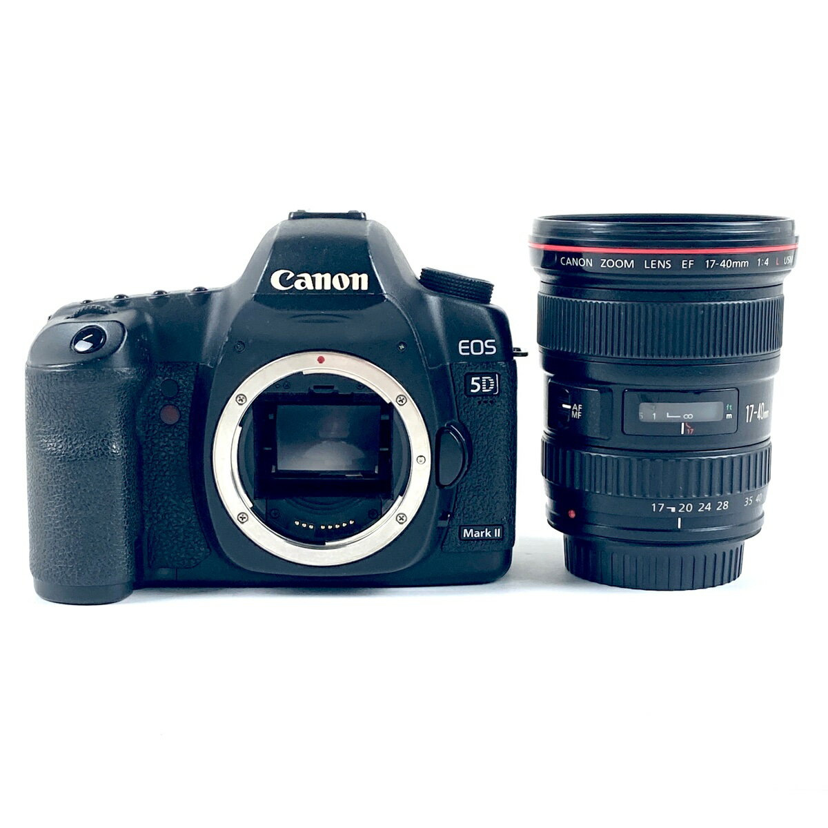 キヤノン Canon EOS 5D Mark II + EF 17-40mm F4L USM デジタル 一眼レフカメラ 【中古】