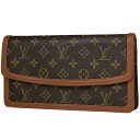 ルイ・ヴィトン Louis Vuitton ポシェット・ダム PM クラッチバッグ セカンドバッグ モノグラム ブラウン M51812 メンズ 【中古】