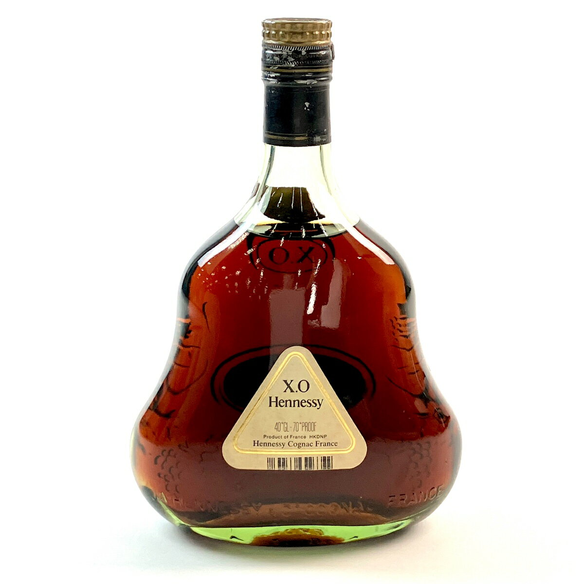 ヘネシー Hennessy XO 金キャップ グリーンボトル 700ml ブランデー コニャック 【中古】 3