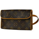 ルイ・ヴィトン Louis Vuitton ポシェット フロランティーヌ ウエストバッグ ポーチ ボディバッグ モノグラム ブラウン M51855 レディース 【中古】