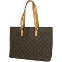 【ジャンク品】ルイ・ヴィトン Louis Vuitton ルコ ショルダーバッグ 肩掛け 通勤 トートバッグ モノグラム ブラウン M51155 レディース 【中古】