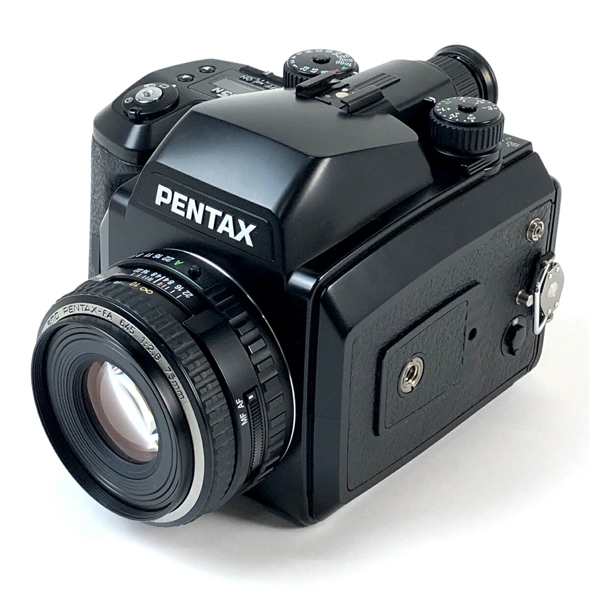 ペンタックス PENTAX 645N + SMC PENTAX-FA 75mm F2.8 中判カメラ ...