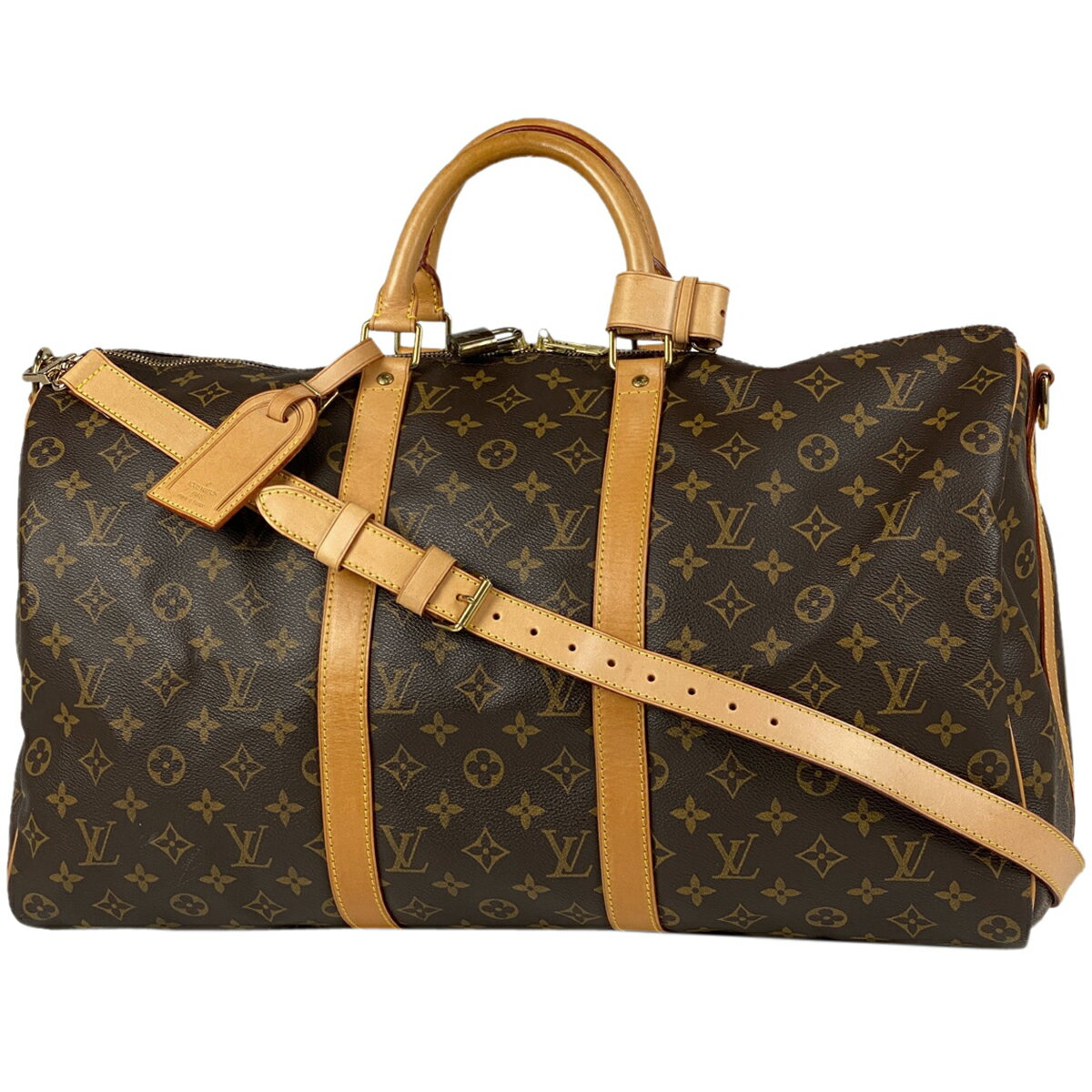 6％OFF ルイ・ヴィトン Louis Vuitton キーポル バンドリエール 50 旅行 出張 ボストンバッグ モノグラム ブラウン M41416 レディース 【中古】 msp29