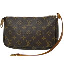 ルイ・ヴィトン Louis Vuitton ポシェット アクセソワール メイク コスメ アクセサリーポーチ モノグラム ブラウン M51980 レディース 【中古】