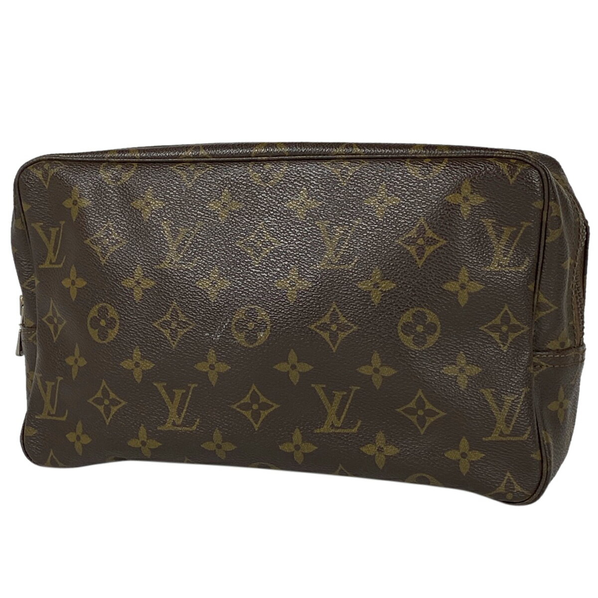 11％OFF ルイ・ヴィトン Louis Vuitton トゥルース トワレット 28 メイク コスメ セカンドバッグ 化粧ポーチ モノグラム ブラウン M47522 レディース 【中古】 msp29