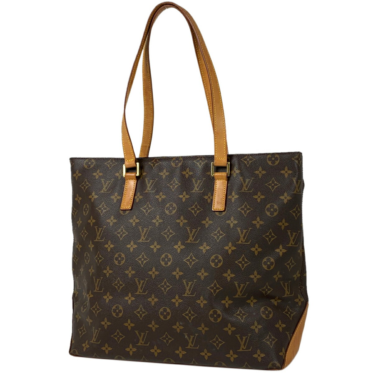 ルイ・ヴィトン Louis Vuitton カバ メゾ ショルダーバッグ 肩掛け トートバッグ モノグラム ブラウン M51151 レディース 【中古】