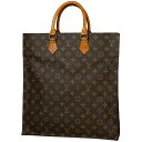 ルイ ヴィトン Louis Vuitton サックプラ 通勤鞄 ハンドバッグ トートバッグ モノグラム ブラウン M51140 レディース 【中古】