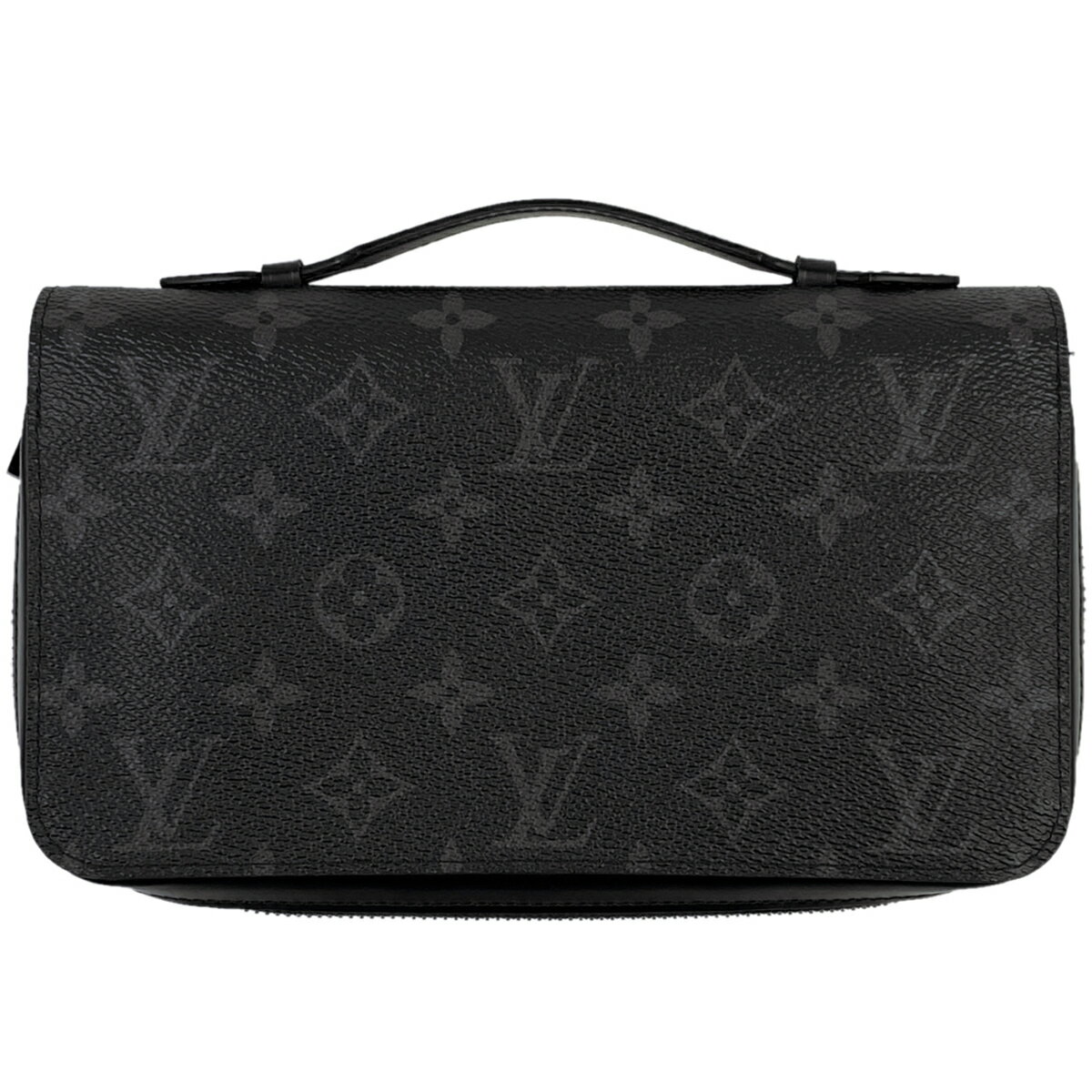 【ラッピング可】ルイ・ヴィトン Louis Vuitton ジッピー XL 札入れ 小銭入れ ラウンドファスナー 長財布 モノグラムエクリプス ノワール(ブラック) M61698 メンズ 【中古】