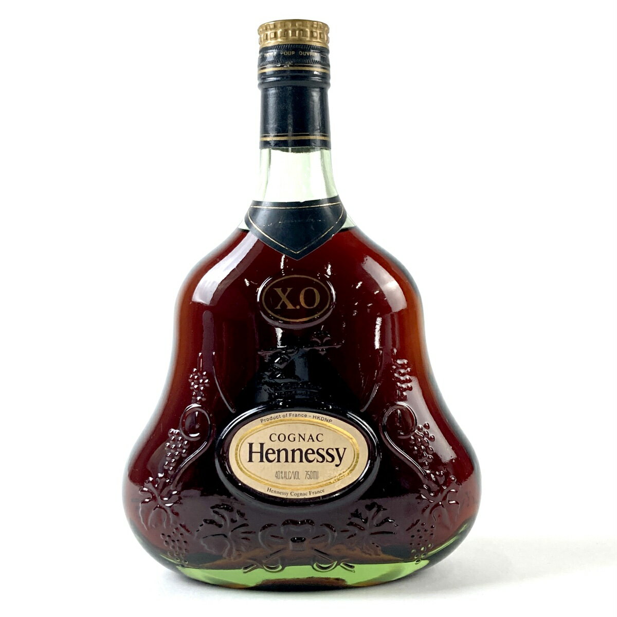 3％OFF ヘネシー Hennessy XO グリーンボトル 750ml ブランデー コニャック 【中古】0