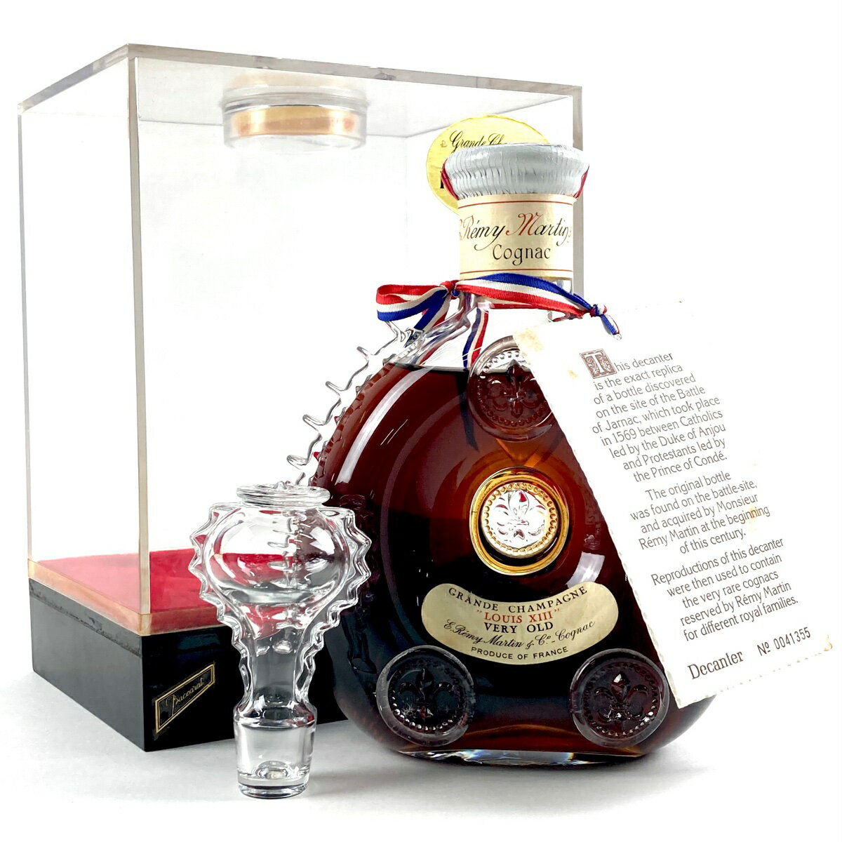 レミーマルタン REMY MARTIN ルイ13世 ベリーオールド クリアケース 700ml ブランデー コニャック 【中古】