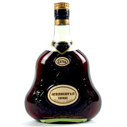 ヘネシー Hennessy ジャズ ヘネシー エクストラ グリーンボトル 金キャップ 700ml ブランデー コニャック 【中古】