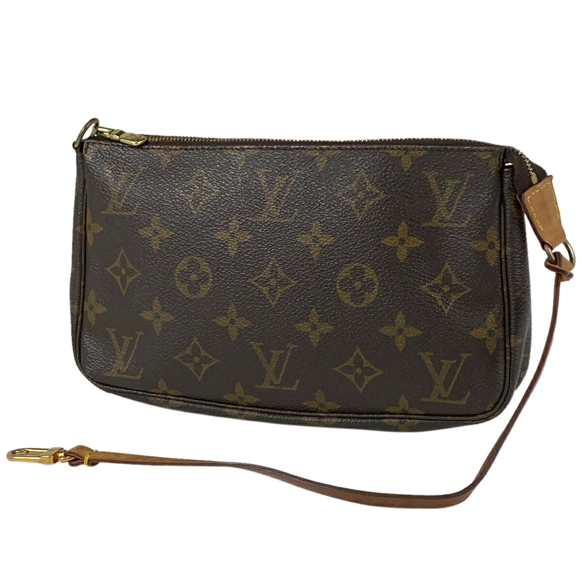 ルイ・ヴィトン Louis Vuitton ポシェット アクセソワール メイク コスメ アクセサリーポーチ モノグラム ブラウン M51980 レディース 【中古】