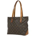 ルイ ヴィトン Louis Vuitton カバ ピアノ ショルダーバッグ 肩掛け トートバッグ モノグラム ブラウン M51148 レディース 【中古】