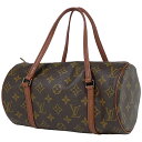 ルイ ヴィトン Louis Vuitton パピヨン 26 筒型 旧旧型 ハンドバッグ モノグラム ブラウン M51366 レディース 【中古】