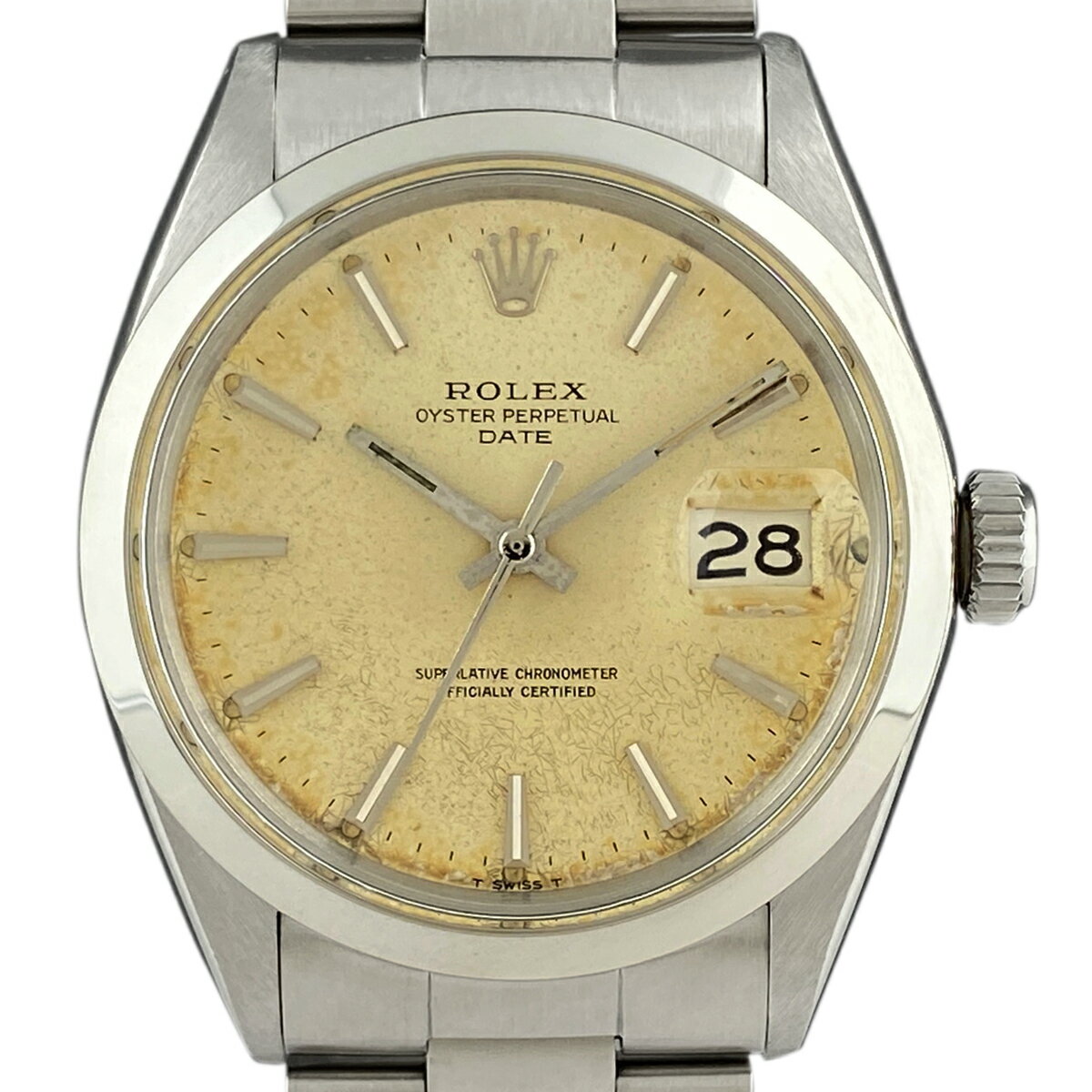 【ラッピング可】 ロレックス ROLEX オイスターパーペチュアル デイト 1500 腕時計 SS  ...