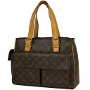 ルイ・ヴィトン Louis Vuitton ミュルティプリ シテ ハンドバッグ 肩掛け トートバッグ モノグラム ブラウン M51162 レディース 【中古】