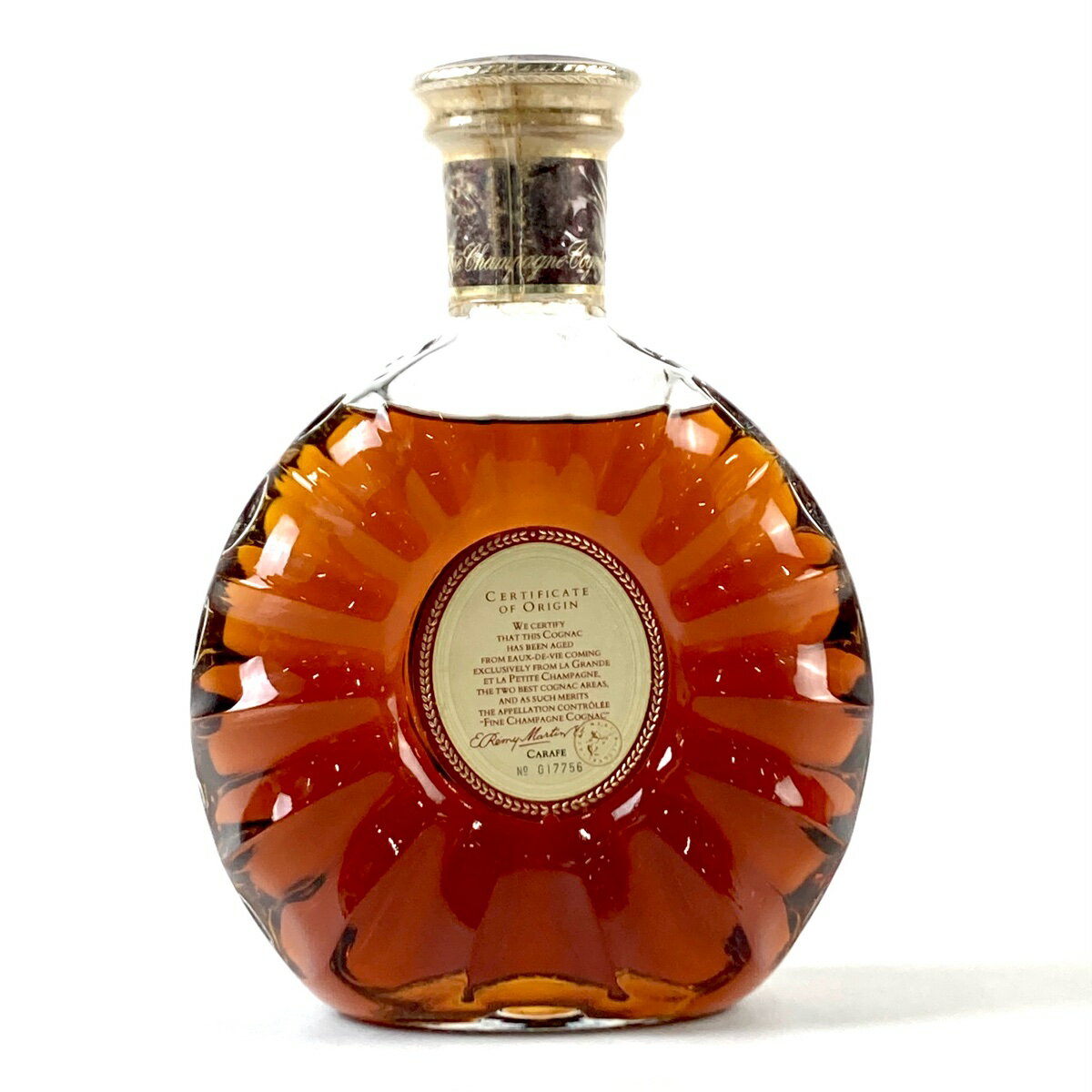 レミーマルタン REMY MARTIN XOスペシャル 旧クリアボトル 700ml ブランデー コニャック 【中古】 3