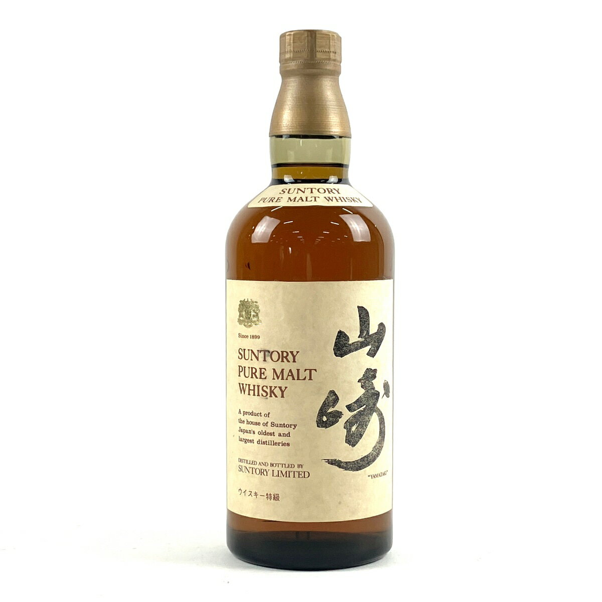 【東京都内限定発送】 サントリー SUNTORY 山崎 ピュアモルト 向獅子 760ml 国産ウイスキー 【中古】