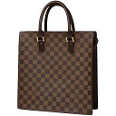 ルイ・ヴィトン Louis Vuitton ヴェニス PM ハンドバッグ 手提げ トートバッグ ダミエ ブラウン N51145 レディース 【中古】