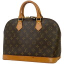 ルイ ヴィトン Louis Vuitton アルマ 手提げ ハンドバッグ モノグラム ブラウン M51130 レディース 【中古】