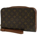 ルイ・ヴィトン Louis Vuitton オルセー クラッチバッグ 紳士 ビジネス セカンドバッグ モノグラム ブラウン M51790 メンズ 【中古】