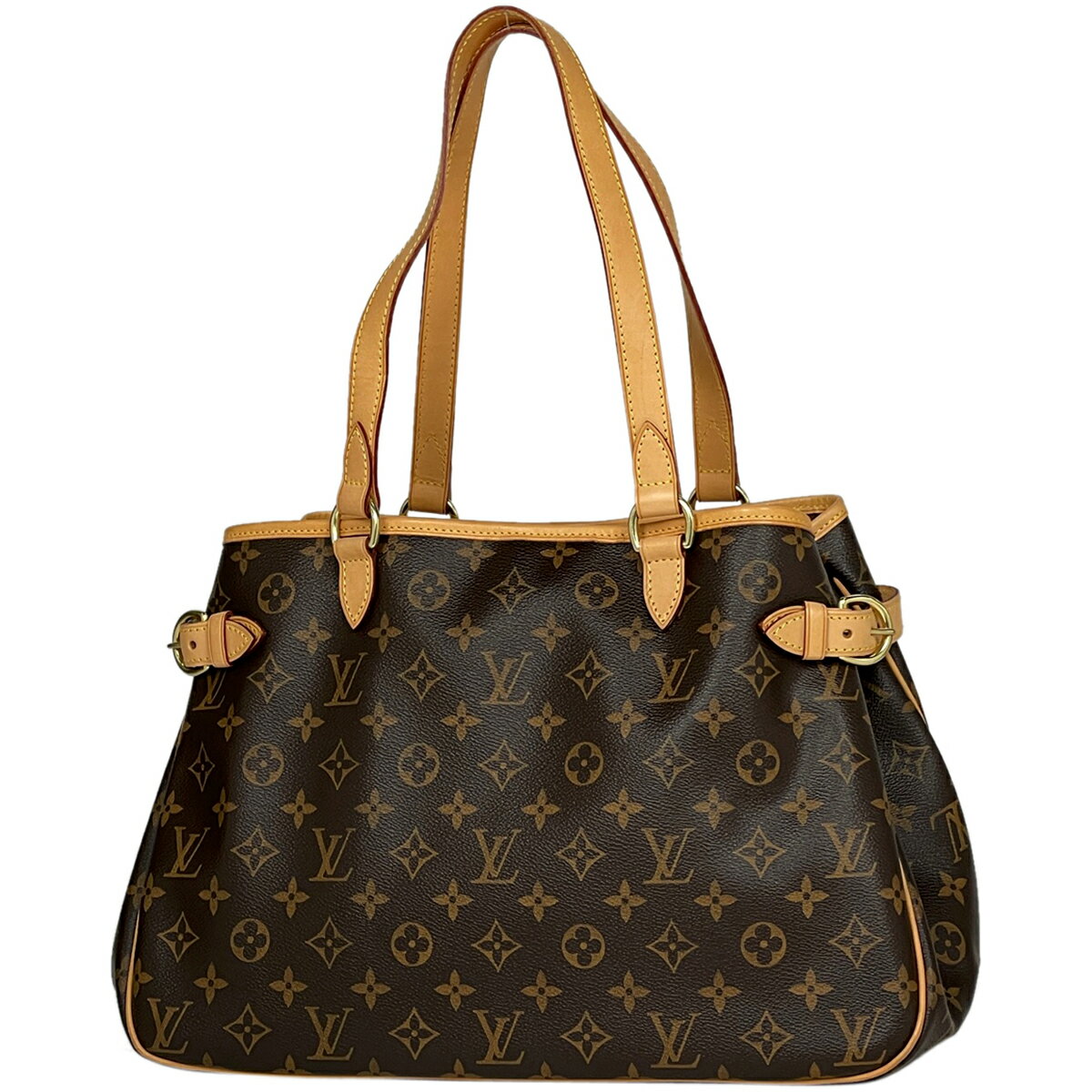 ルイ・ヴィトン Louis Vuitton バティニョール オリゾンタル ショルダーバッグ トートバッグ モノグラム ブラウン M51154 レディース 【中古】