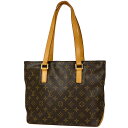 ルイ ヴィトン Louis Vuitton カバ ピアノ ショルダーバッグ 肩掛け トートバッグ モノグラム ブラウン M51148 レディース 【中古】