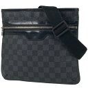 ルイ ヴィトン Louis Vuitton トマス 斜め掛け ショルダーバッグ ダミエグラフィット ノワール(ブラック) N58028 メンズ 【中古】