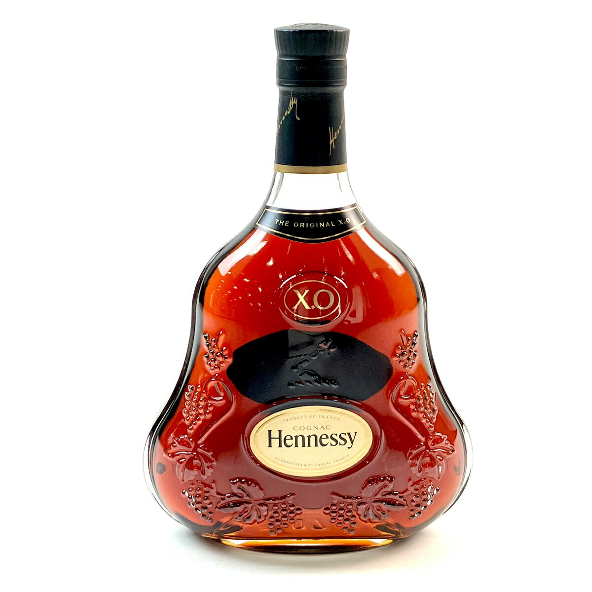 5％OFF ヘネシー Hennessy XO 現行 黒キャップ 700ml ブランデー コニャック 【中古】0 1