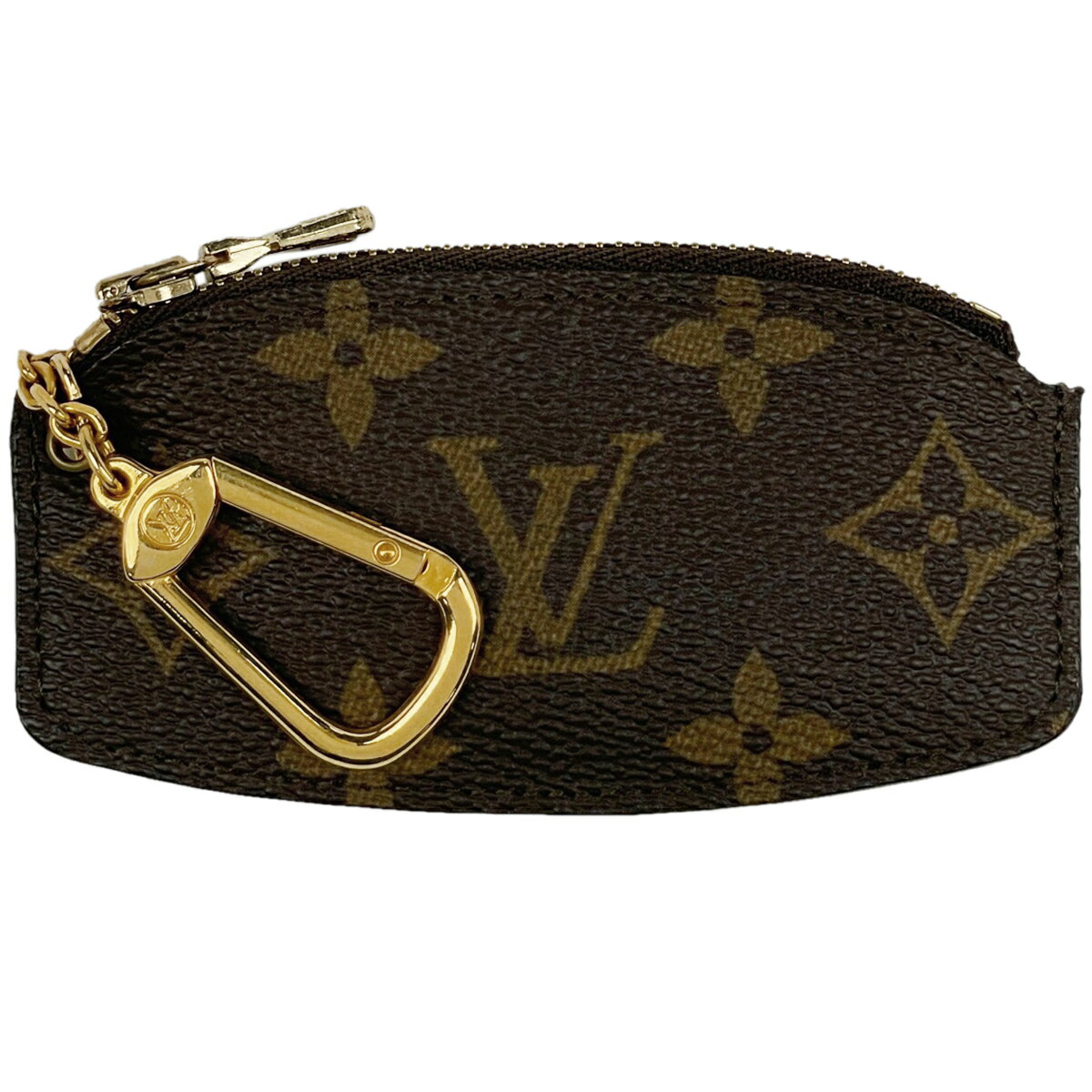 【ラッピング可】ルイ・ヴィトン Louis Vuitton エテュイ クレピア 小銭入れ キーリング コインケース モノグラム ブラウン M62690 レディース 【中古】