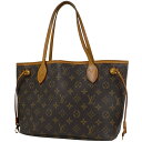 ルイ・ヴィトン Louis Vuitton ネヴァーフル PM ハンドバッグ ショッピング トートバッグ モノグラム ブラウン M40155 レディース 【中古】