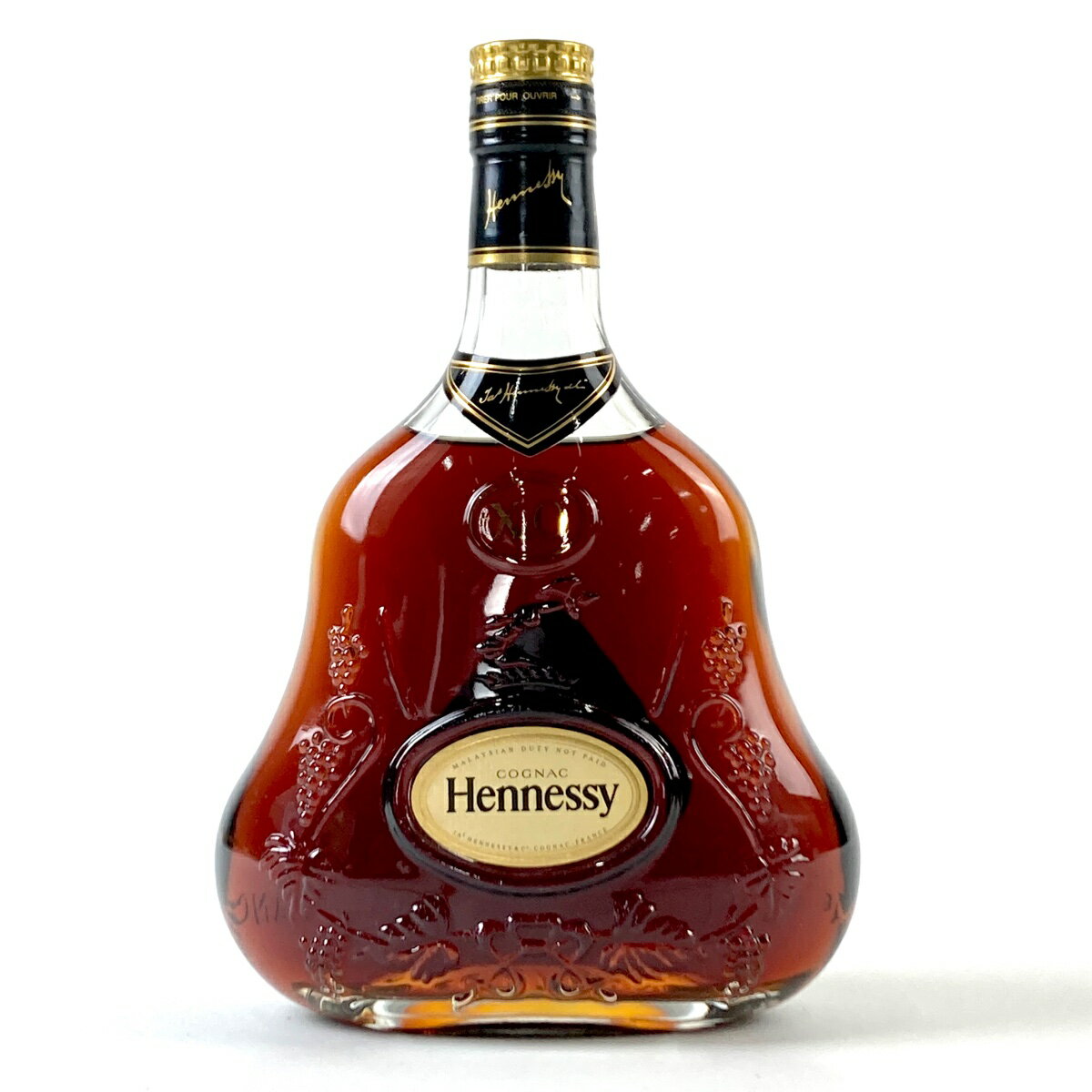 ヘネシー Hennessy XO 金キャップ クリアボトル 700ml ブランデー コニャック 【中古】