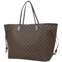 ルイ・ヴィトン Louis Vuitton ネヴァーフル GM ショルダーバッグ ショッピング トートバッグ ダミエ ブラウン N51106 レディース 【中..