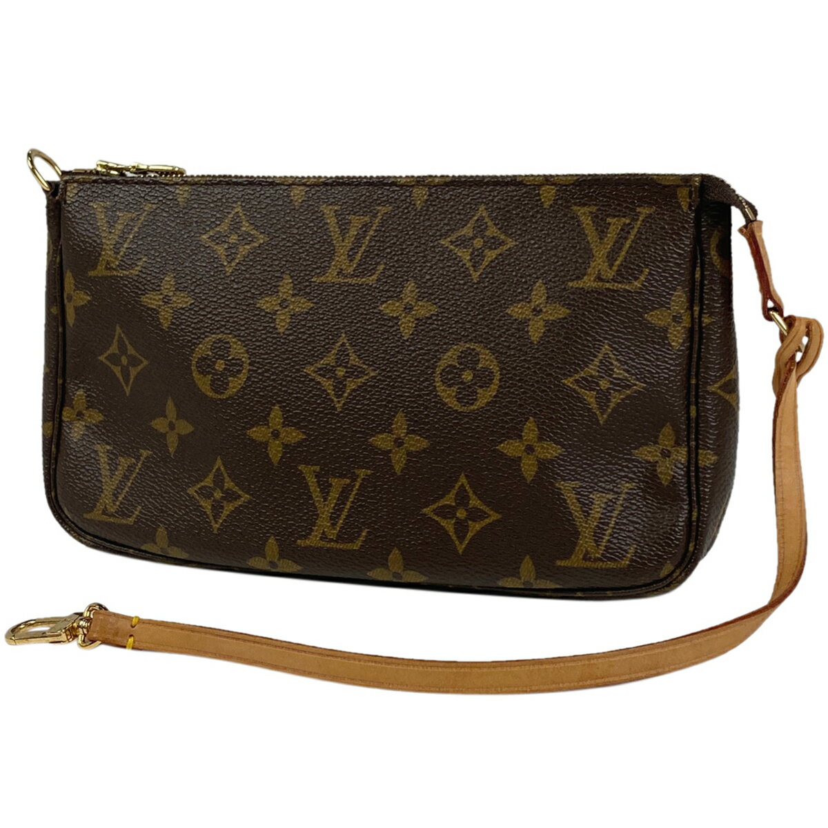 ルイ・ヴィトン Louis Vuitton ポシェット アクセソワール メイク コスメ アクセサリーポーチ モノグラム ブラウン M51980 レディース 【中古】