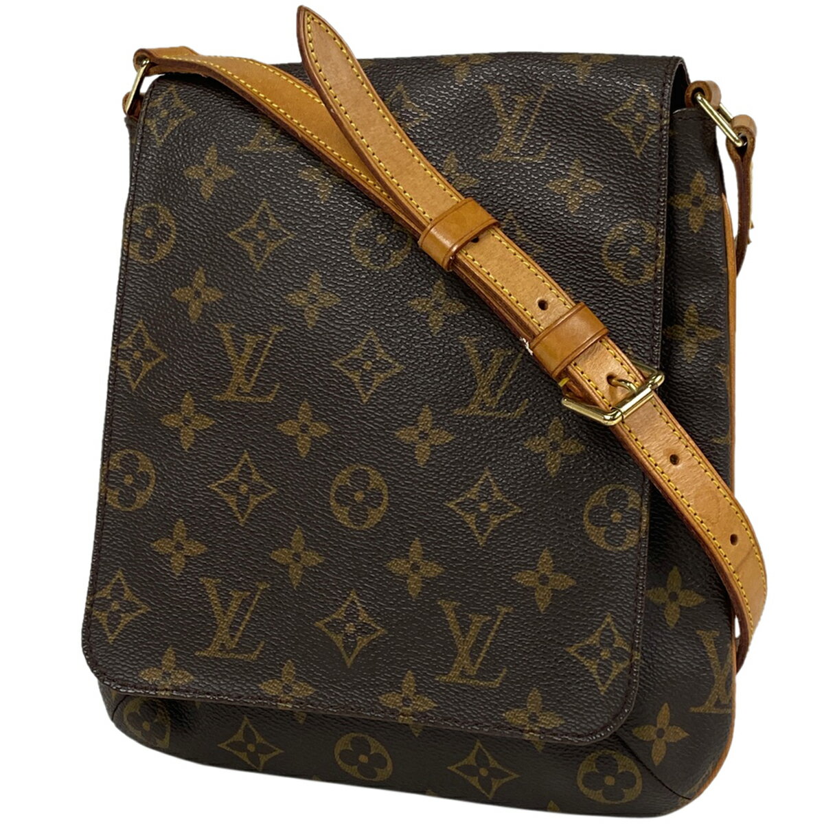 ルイ・ヴィトン Louis Vuitton ミュゼット サルサ ショート 肩掛け ショルダーバッグ モノグラム ブラウン M51258 レディース 【中古】