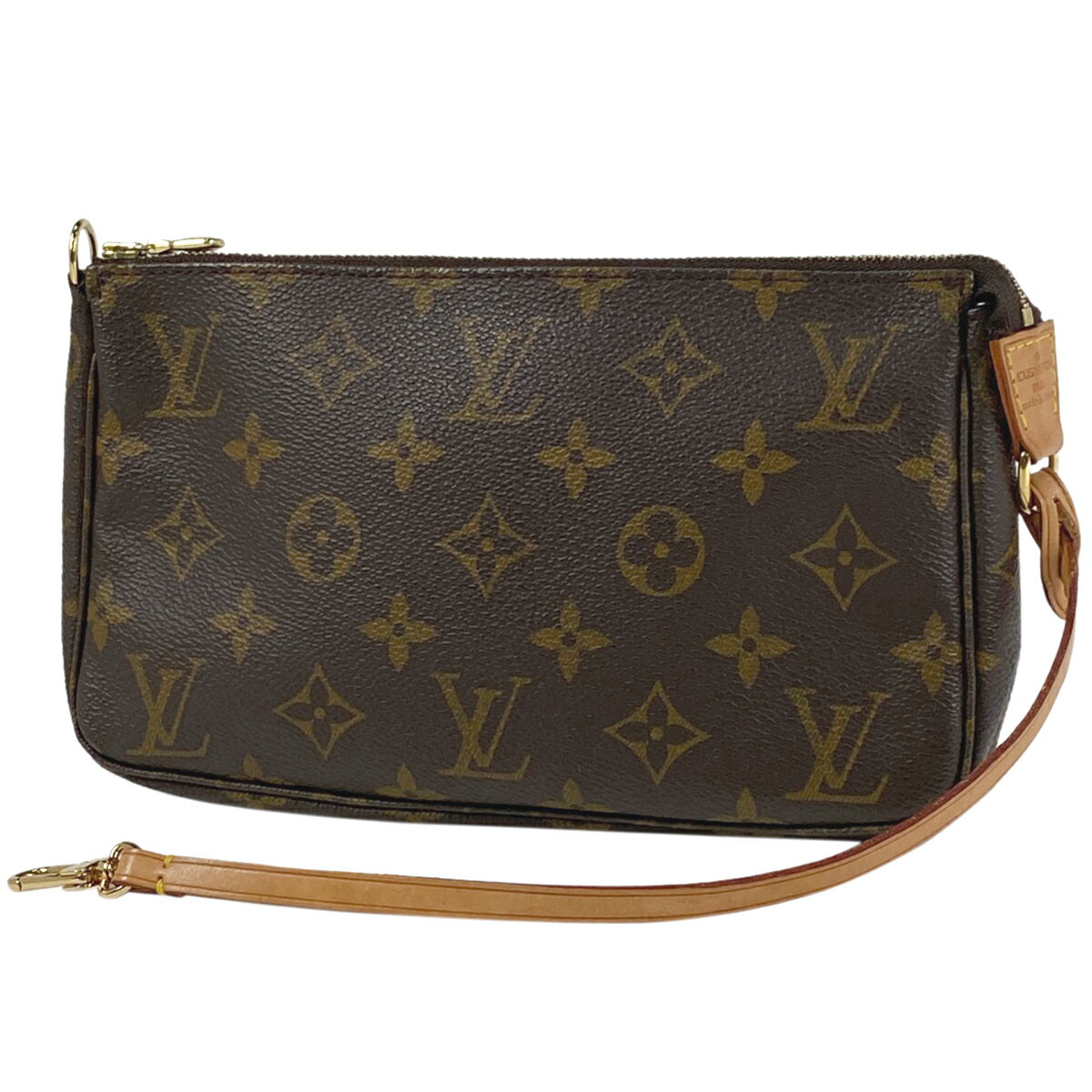 ルイ・ヴィトン Louis Vuitton ポシェット アクセソワール メイク コスメ アクセサリーポーチ モノグラム ブラウン M51980 レディース 【中古】