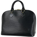 ルイ・ヴィトン Louis Vuitton アルマ 手提げ ハンドバッグ エピ ノワール(ブラック) M52142 レディース 【中古】