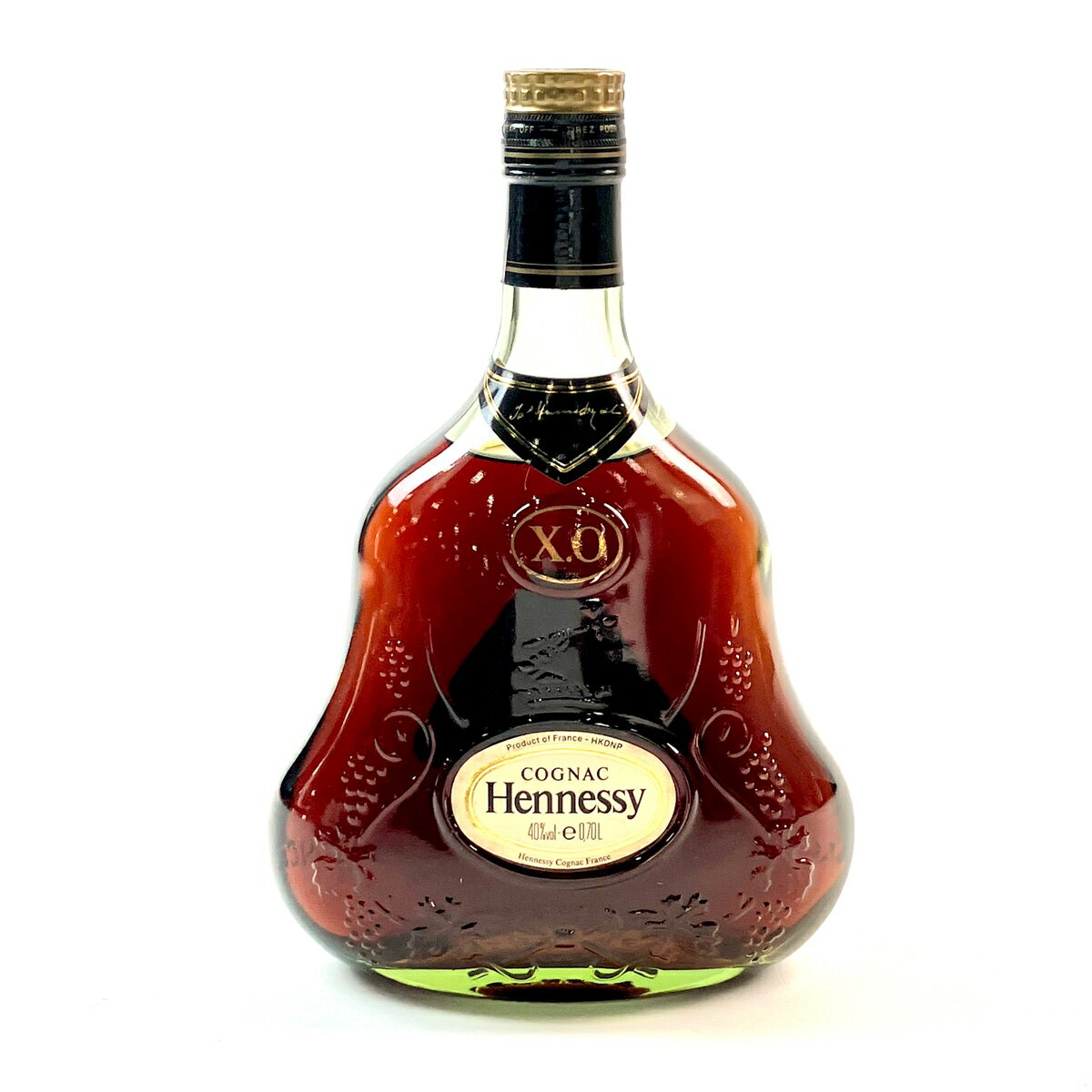 ヘネシー Hennessy XO 金キャップ グリーンボトル 700ml ブランデー コニャック 【中古】